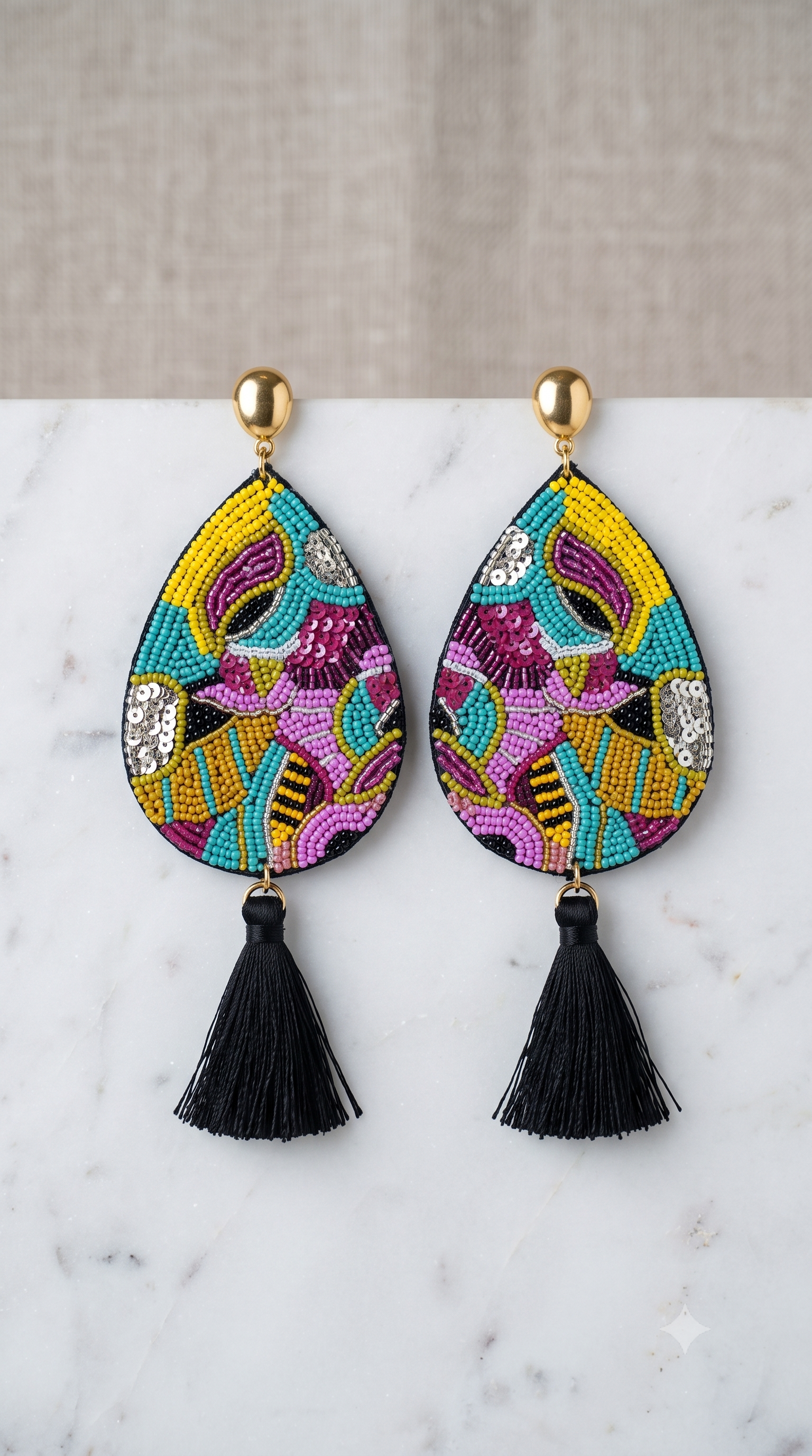 Modern Art Earrings